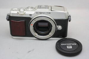 ■動くけどジャンク品！■　オリンパス（OLYMPUS）　OLYMPUS PEN E-P5 プレミアムモデル ボディ シルバー E-P5 BODY SLV Premium model