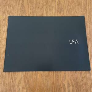 レクサスLFA 日本純正 カタログ 未視聴 DVD LEXUS純正 カタログセット