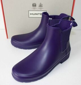 定価18700 新品 本物 HUNTER 靴 オリジナル リファインド チェルシーブーツ WFS1017RMA ハンター JP23 UK4 US6 EU37 1346