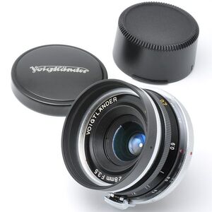 VOIGTLANDER SC SKOPAR 28mm F3.5 Nikon S フォクトレンダー ＳＣ スコパー ニコン S 用 マウント フード キャップ 28/3.5 S2 Ｓ２