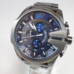 ディーゼル DIESEL 腕時計 DZ4329 メンズ クロノグラフ クオーツ ブルーブラック