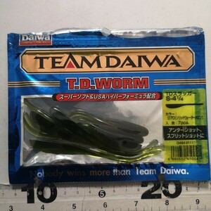 38★☆ レトロ オールドワーム　DAIWA　TDスラッガー　6 本　ダイワ ヒラメ マゴチ イサキ ハタ サバ アジ シーバス 釣り フィッシング ★