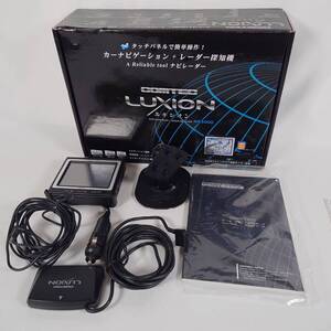 K) COMTEC LUXION ルキシオン NR5000 コムテック カーナビ+レーダー 探知機 説明書付き 通電確認済み 7A2203