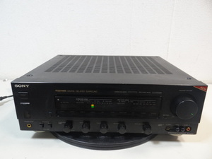 H3337　SONY ソニー AVアンプ INTEGRATED AV AMPLIFIER TA-AV550 本体 通電確認済み　【ジャンク品】　