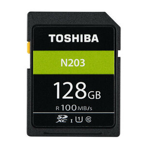 同梱可能　KIOXIA (旧東芝) SDカード SDXCカード 128GB 128ギガ 超高速 Class10 過渡期につき柄変更あり tosdxc128gb
