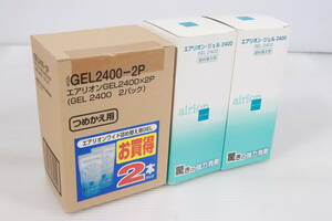 1円～★未開封・未使用品★東芝 エアリオン・ワイド 詰め替え用 GEL 2400 まとめて4点セット まとめ売り 消臭ジェル T047