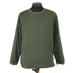 ユナイテッドアローズ/AUTHENTIC WEAR★ナイロントレーナー/ピステ/内側フリース【メンズS/カーキ/khaki】Tops/Shirts◆BH586