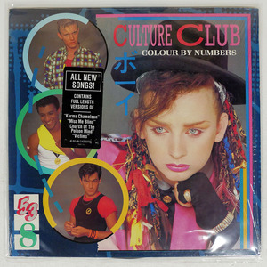 US盤 CULTURE CLUB/カラー・バイ・ナンバーズ/EPIC QE39107 LP