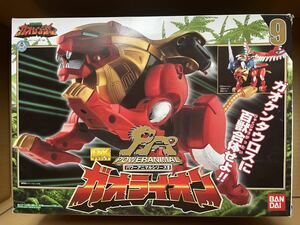 バンダイ パワーアニマルシリーズ 百獣戦隊ガオレンジャー DXガオライオン　BANDAI 