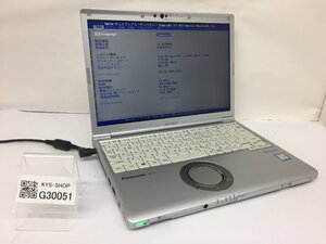 ジャンク/ Panasonic CF-SV7RDAVS Intel Core i5-8350U メモリ8.19GB SSD256.06GB 【G30051】