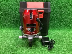 中古品 ZETA-M レーザー墨出し器 赤色レーザー 5ライン 地墨ポイント ZT-501