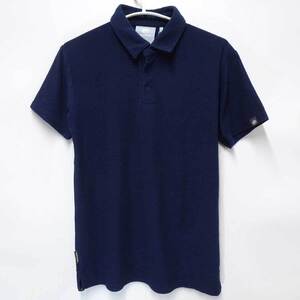 【中古】マムート Frottee Polo Shirt AF フロッティ ポロシャツ M marine 1017-01880 メンズ MAMMUT