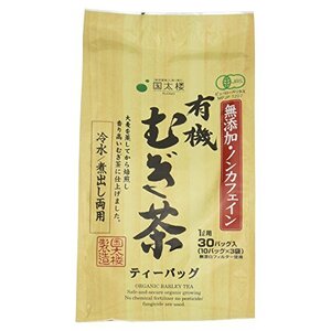 国太楼 有機麦茶 30P