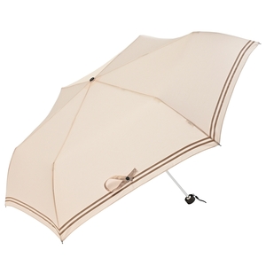 ☆ セーラーボーダーBeige ☆ NEW STANDARD MINI 55cm 折りたたみ傘 レディース 晴雨兼用 折り畳み傘 55cm 晴雨兼用傘 日傘 傘 雨傘 遮光