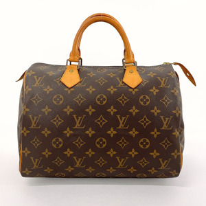 ルイヴィトン LOUIS VUITTON ハンドバッグ ミニボストン M41526 スピーディ 30 モノグラムキャンバス/ヌメ革 ブラウン