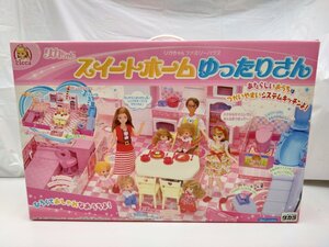 【TAKARATOMY】タカラ リカちゃん スイートホームゆったりさん 2003年 ファミリーハウス ドールハウス 当時物 中古/kt2036