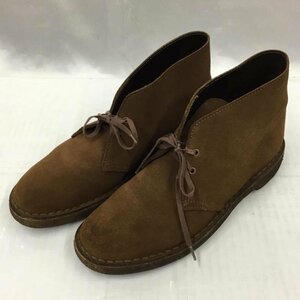 Clarks 表記無し クラークス ブーツ ショートブーツ デザートブーツ スエード Boots Short Boots 茶 / ブラウン / 10104310