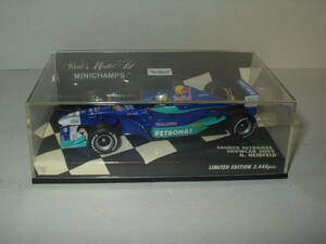 PMA Sauber PETRONAS #7 Showcar 2002 / ミニチャンプス ザウバー ペトロナス ( 1:43 ) ニック ハイデフェルド