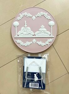 新品 WEDGWOOD ウェッジウッド ジャスパー お雛様 桃の節句 プレート ピンク 出産祝い ひな祭り 雛ドールプレート 雛人形 皿