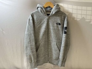 ノースフェイス THE NORTH FACE 【並品】スクエアロゴフルジップ フーディ NT61836