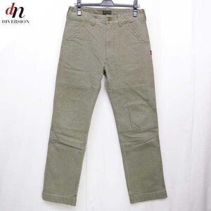 12AW 12FW WTAPS ダブルタップス BUDS TROUSERS ユーズド加工 ヘリンボーン ミリタリー パンツ KHAKI 1