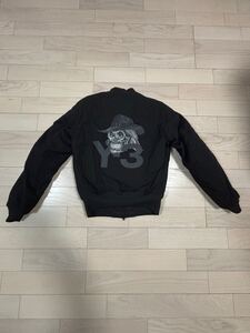 美品　Yohji Yamamoto ヨウジヤマモト　Y-3 ワイスリー　スカル刺繍　サイズ　XS カラー　黒　