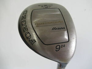 ★MIZUNO ミズノ ZOID FORGED フェアウェイウッド 9W 24° 純正カーボンシャフト J834　★レア★激安★中古★　★