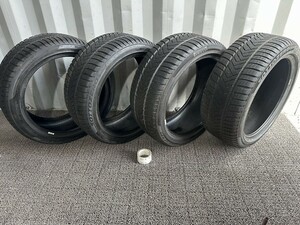 【22年製バリ溝】265/40R20 104V 4本 PIRELLI SOTTO ZERO 3 WINTER AO【中古/スタッドレス/埼玉より発送/R68】