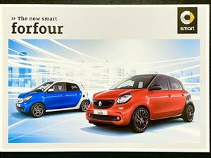 【希少/美品/カタログ】Merchedes Smart forfour 2016.8/メルセデス スマート フォーフォー/2代目 W453/プライム/ターボ/ベンツ Benz