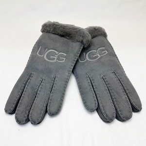 新品 UGG アグ レディース レザー手袋 20931 グレー Sサイズ