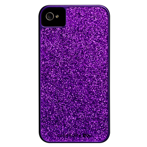 即決・送料無料)【キラキラ輝くハードケース】Case-Mate iPhone 4S/4 Barely There Glam Case Purple