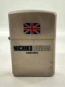 【7M90】 1円スタート ZIPPO / F VⅡ ジッポー MICHIKO LONDON KOSHINO 火花確認済み オイルライター 喫煙具 