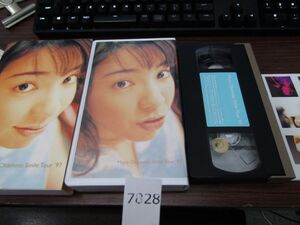 л7828　岡本真夜 「Mayo Okamoto Smile Tour ‘97」ライブビデオVHS　中古