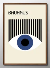 14409 ポスター アート おしゃれ 絵画 インテリア バウハウス BAUHAUS A3サイズ 北欧 イラスト マット紙 艶消し アートパネル 額 フレーム デザイン 壁掛け