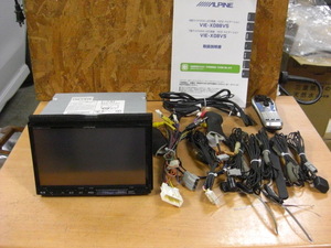 難アリ！ C26 セレナ アルパイン ビッグX VIE-X088VS AM FM CD DVD SD ipod Bluetooth TV フルセグ 地デジ HDDナビ 取扱説明書付き 送料安