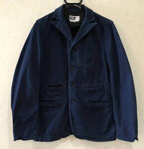 ※ エンジニアドガーメンツ ENGINEERED GARMENTS ネペンテス 濃紺 インディゴ カジュアル ジャケット アメリカ製 XS 　　　　　　BJBJ.C