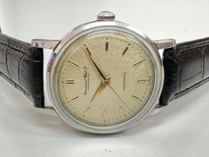 IWC自動巻C.85 初期モデル 1961年 34㎜ケース