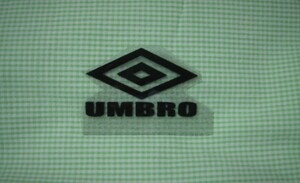 【プレミア】UMBRO ナンバー用ロゴ［ブラック］ 3/マンチェスターUTD
