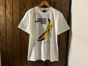 新品★ヴェルヴェットアンダーグラウンドアンドニコ　アルバム　プリントTシャツ【L】★ロックバンド/ルーリード/アンディウォーホル