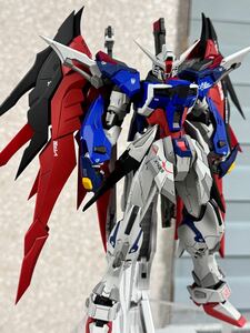 MG サイズ　デスティニーガンダム　SPEC II塗装　メタルビルド風　metal build 塗装完成品　非正規海外改造キット