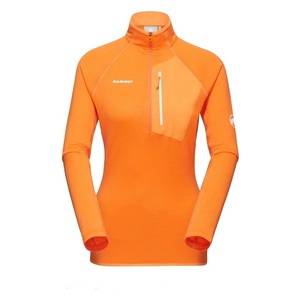 マムート ロングスリーブ ジップシャツ タンジェリン S/M 新品☆MAMMUT Aenergy Light ML Half Zip Pull AF Women 1014-05510