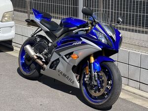 希少! YZF-R6 13S 後期 2CX 2015年式 18,719mile 車検R8年5月末 整備箇所多数 走行ok 神奈川発 配送可 代理出品 CBR600RR ZX-6R GSX-R600