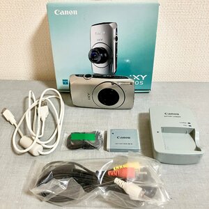 ☆Canon キャノン IXY 30S PC1473 コンパクト デジタルカメラ デジカメ シルバー バッテリー・充電器付き 通電確認済み 現状品 0.43kg☆