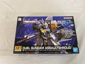 【1円～】【未開封】HG 1/144GAT-X102デュエルガンダム アサルトシュラウド プラモデル