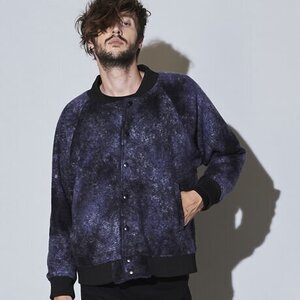 2021 A/Ｗ NO ID. BLACK collection 2.8万【未使用タグ付】ノーアイディー リバーシブルスタジャン 449006-739B ネイビー