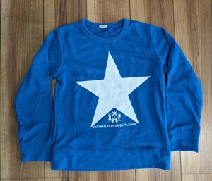 【used】長袖トレーナー140cm_EAST BLUE★青_男の子_子供服_キッズ_トップス【送料無料】