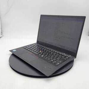 ★SSD搭載/液晶ムラあり★ Lenovo ThinkPad X1 Carbon Gen6 [Core i5 8265U 8GB 256GB 14インチ OSなし] 中古 ノートパソコン (9440)