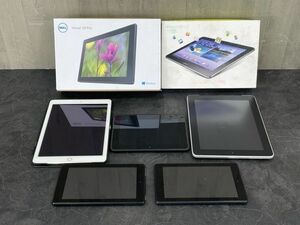 タブレット 7点セットまとめて 【中古】 デル ギャラクシーアイパッド iPad Venue10Pro A1337 A1567 T14G SC-01D M8S26G X43Z60 等/57892