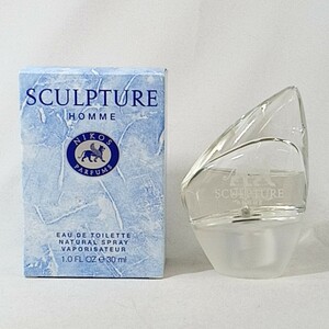 A 40 ◎【30ml】 NIKOS SCULPTURE HOMME ニコス スカルプチャー オム EDT オードトワレ SP スプレー 香水 フレグランス 箱付き フランス製