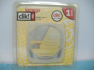 【iomega アイオメガ clik! クリックディスク 40MB 1枚】